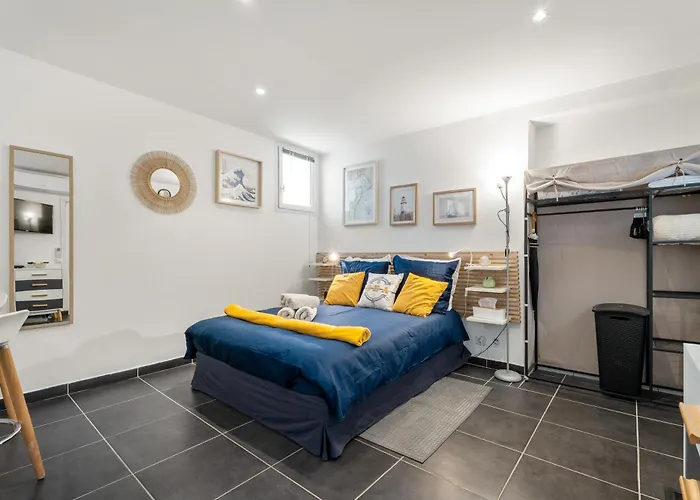 Renting - 5b Penchienatti - Charming Cozy Balcony Ac Massena Apartamento Niza